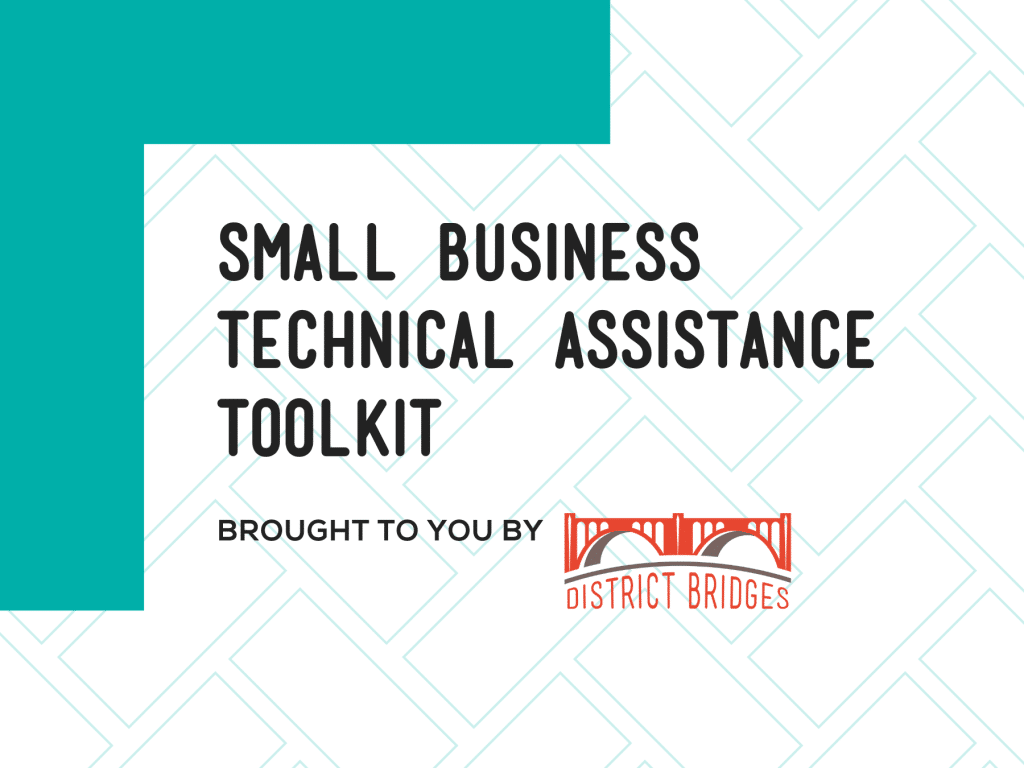 Small Business Technical Assistance Toolkit (Instant Download ...