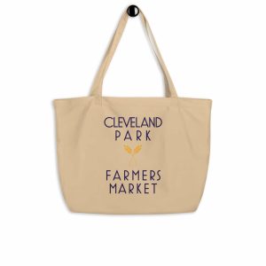 Cleveland Park Farmers Market Large Tote Bag