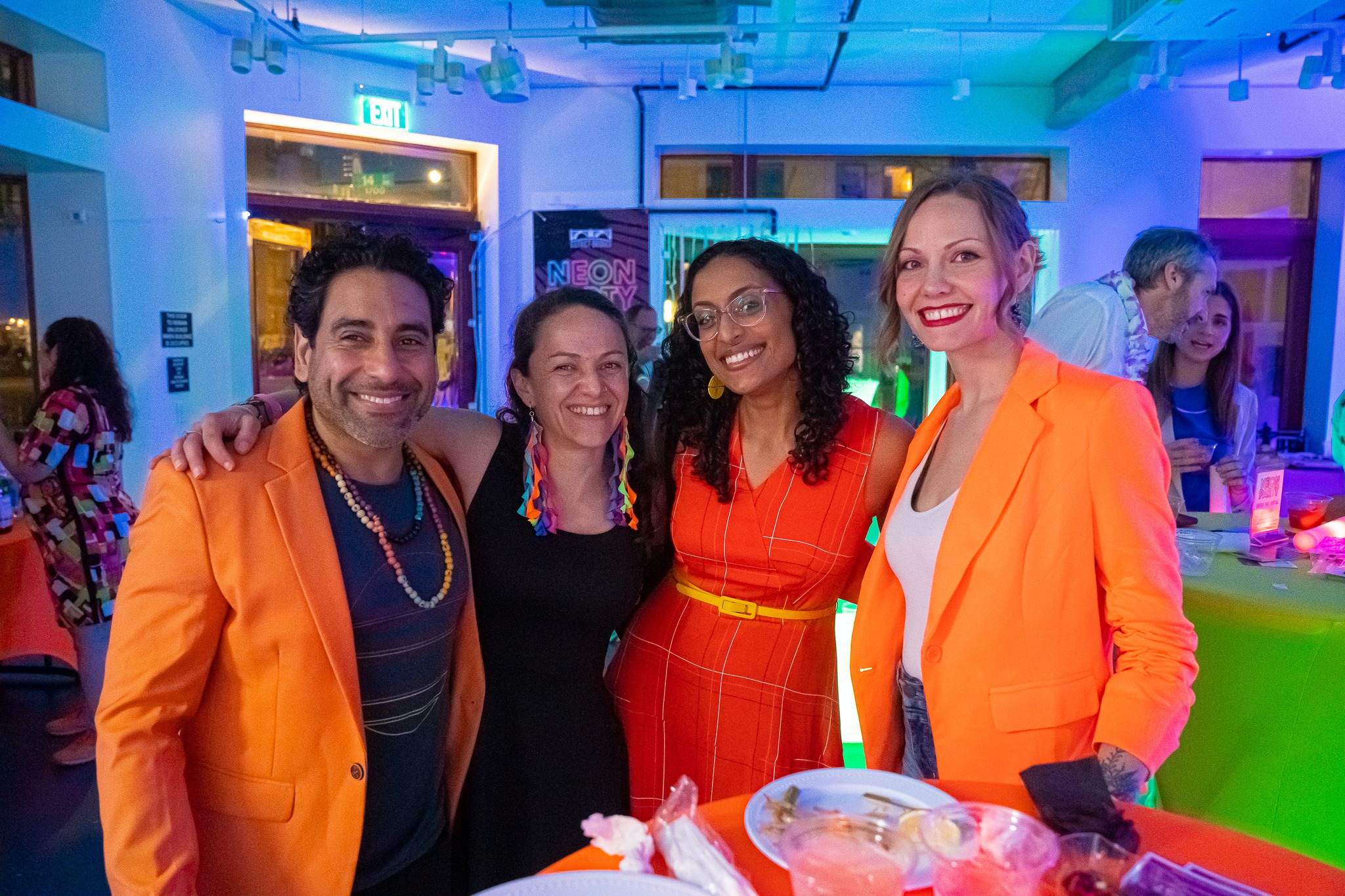 Neon Party District Bridges